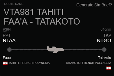 Tahiti-Tatakoto