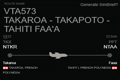 Takapoto-Tahiti